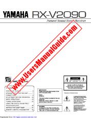 View RX-V2090 pdf OWNER'S MANUAL