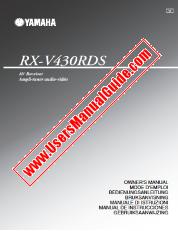 View RX-V430RDS pdf OWNER'S MANUAL