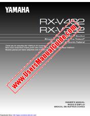 Voir RX-V492 pdf MODE D'EMPLOI