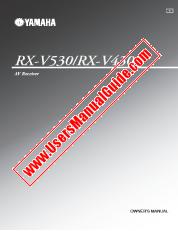 View RX-V530 pdf OWNER'S MANUAL