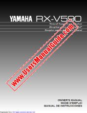 Voir RX-V590 pdf MODE D'EMPLOI