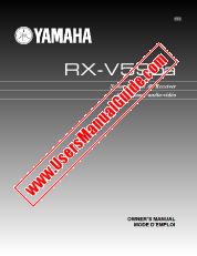 Voir RX-V595a pdf MODE D'EMPLOI