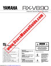 Visualizza RX-V890 pdf MANUALE DEL PROPRIETARIO