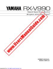 Ver RX-V990 pdf EL MANUAL DEL PROPIETARIO