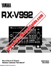 Vezi RX-V992 pdf MANUAL DE