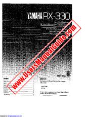 Ver RX-330 pdf EL MANUAL DEL PROPIETARIO