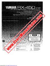 Ver RX-450 pdf EL MANUAL DEL PROPIETARIO