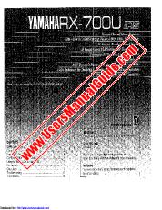 View RX-700U pdf OWNER'S MANUAL