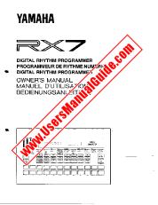 View RX7 pdf Owner's Manual (Image)