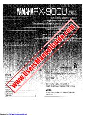 Vezi RX-900U pdf MANUAL DE