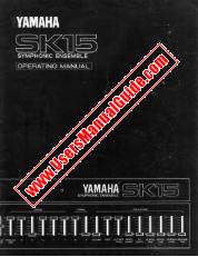 View SK15 pdf Owner's Manual (Image)