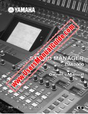 Ansicht DM2000 pdf Studio Manager Bedienungsanleitung