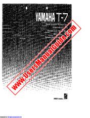 Visualizza T-7 pdf MANUALE DEL PROPRIETARIO