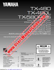 Ver TX-480L pdf EL MANUAL DEL PROPIETARIO