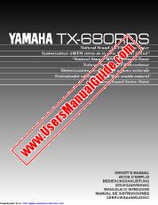 Visualizza TX-680RDS pdf MANUALE DEL PROPRIETARIO