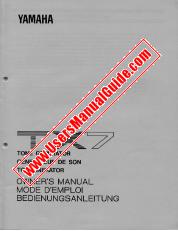 Ver TX7 pdf Manual De Propietario (Imagen)