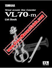View VL70-m pdf List Book