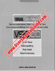 Vezi VSS-100 pdf Manualul proprietarului (imagine)