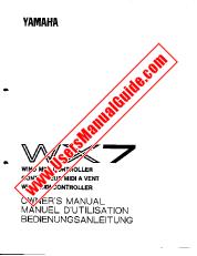 View WX7 pdf Owner's Manual (Image)