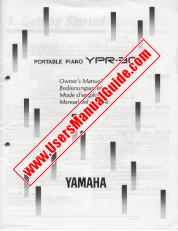 Ver YPR-30 pdf Manual De Propietario (Imagen)