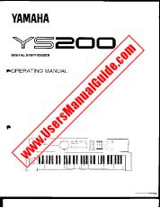 View YS200 pdf Owner's Manual (Image)
