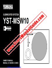 Voir YST-MSW10 pdf MODE D'EMPLOI