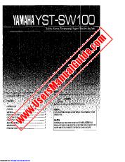 View YST-SW100 pdf OWNER'S MANUAL