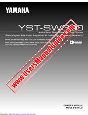 Voir YST-SW300 pdf MODE D'EMPLOI