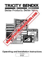 View AW660 pdf Instruction Manual - Product Number Code:914780160