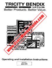 Ver AW870 pdf Manual de instrucciones - Código de número de producto: 914280817