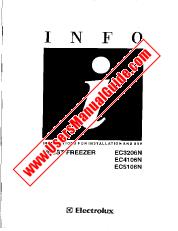Voir EC4106N pdf Mode d'emploi - Nombre Code produit: 920478620