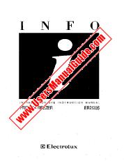 Vezi ER2120S pdf Manual de utilizare - Număr produs Cod: 925990102