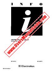 Ver ER2513C pdf Manual de instrucciones - Código de número de producto: 927312010