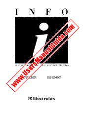 Vezi EU2246C pdf Manual de utilizare - Numar Cod produs: 928523032
