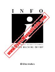 Ver EW1100F pdf Manual de instrucciones - Código de número de producto: 914830010