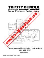 Ver HH322W pdf Manual de instrucciones - Código de número de producto: 941689287