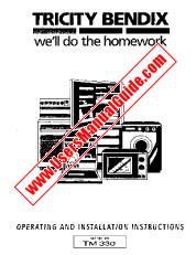 Vezi TM330W pdf Manual de utilizare - Numar Cod produs: 233115150