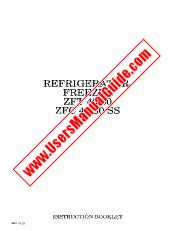Voir ZF45/30SS pdf Mode d'emploi - Nombre Code produit: 925990106