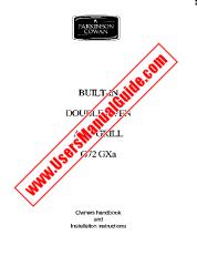 Ver G72GXABL pdf Manual de instrucciones - Código de número de producto: 944201033