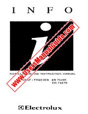 View ER7346B pdf Instruction Manual - Product Number Code:924626027