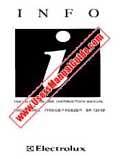 Ver ER7250B pdf Manual de instrucciones - Código de número de producto: 924626028