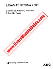 Ver Lavamat Regina 2003U pdf Manual de instrucciones - Código de número de producto: 605504902