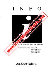 Vezi ER6247TYE pdf Manual de utilizare - Numar Cod produs: 928502080