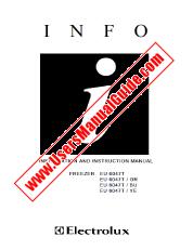View EU6047TYE pdf Instruction Manual - Product Number Code:928521103