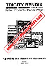 Ver CiW800W pdf Manual de instrucciones - Código de número de producto: 914283000