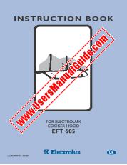 Ver EFT605B pdf Manual de instrucciones - Código de número de producto: 949610441