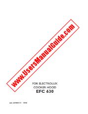 Voir EFC630X pdf Mode d'emploi - Nombre Code produit: 949610438