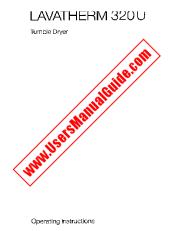 Vezi Lavatherm 320 U pdf Manual de utilizare - Numar Cod produs: 607625711