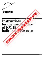 Ver FM15 pdf Manual de instrucciones