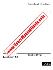 Vezi Lavatherm 450R pdf Manual de utilizare - Numar Cod produs: 607515903